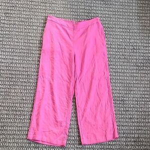CHICOS Vibrant Pink Wide-Leg‎ Pants